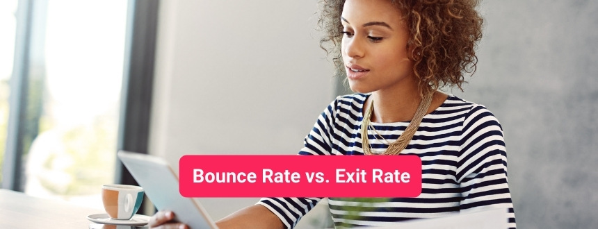Bounce Rate vs. Exit Rate (Visual Explanation)