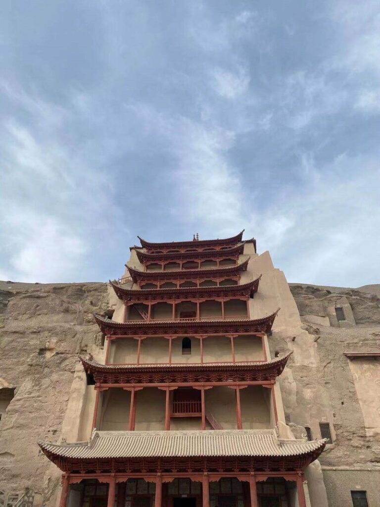 World Heritage Mogao Caves in Dunhuang