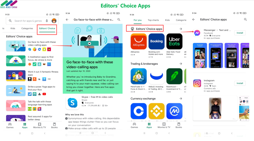 Editor’s Choice Apps
