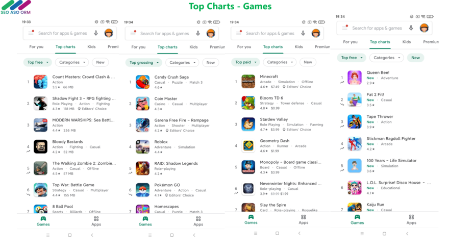 Game Top Charts Google Play