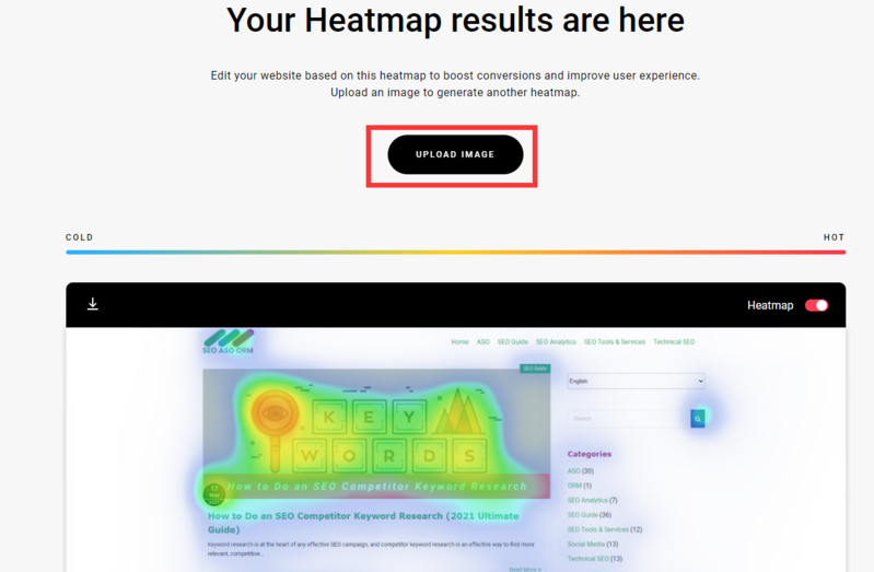 Zyro Free AI Heatmap Tool