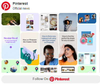 Pinterest组件